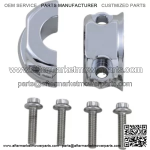 Thrashin Chrome Brake Clutch Perch Handlebar Clamp Harley Touring Softail Dyna (For: Harley-Davidson)