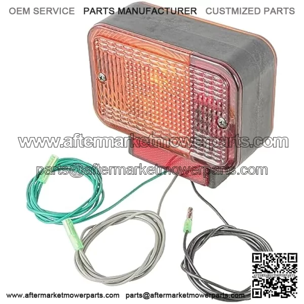 Left Taillight Assembly Compatible with John Deere 3032E 3038E Before - 610000 LVA14365