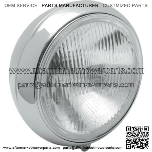 Chrome 7" Replacement Headlight Assembly Harley Softail 86-17 (For: Harley-Davidson)