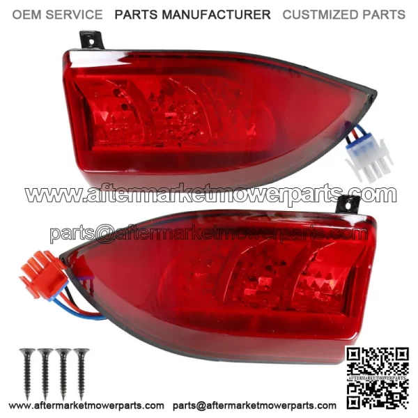 Fits For Club Car Precedent 2004+ Golf Cart LED Tail Light Rear Light 12V 3 Wire