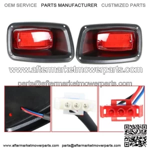 For EZGO TXT, ST Golf Cart Full LED Rear Tail Light 2 LED Taillights 1995-2013
