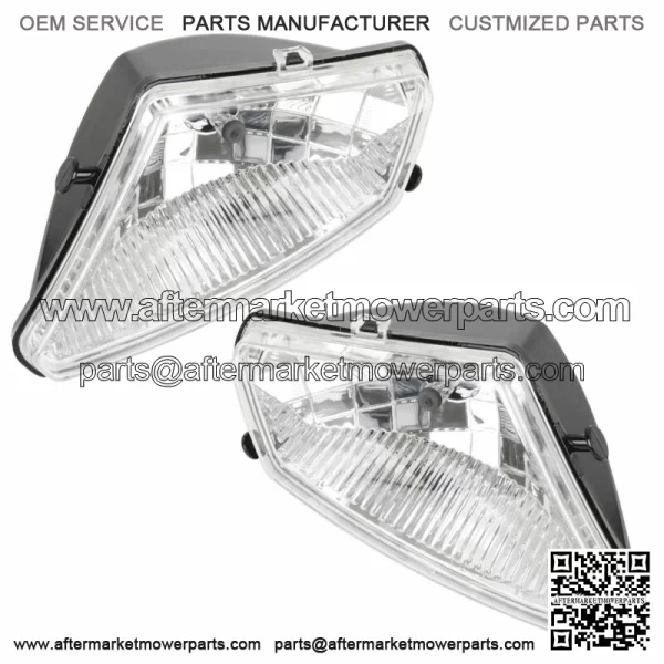 Left And Right Headlight W/Bulb for Polaris Sportsman 800 HO EFI 2005 2006-2010 For: Polaris Sportsman 800