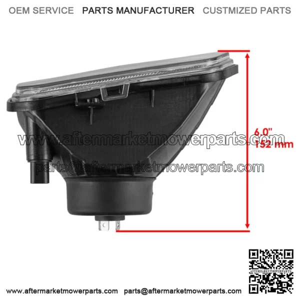 Headlight Assy for Polaris Sportsman Forest 550 850 2011 - 2014 / 2411142 Left For: Polaris Sportsman 570 - Image 2