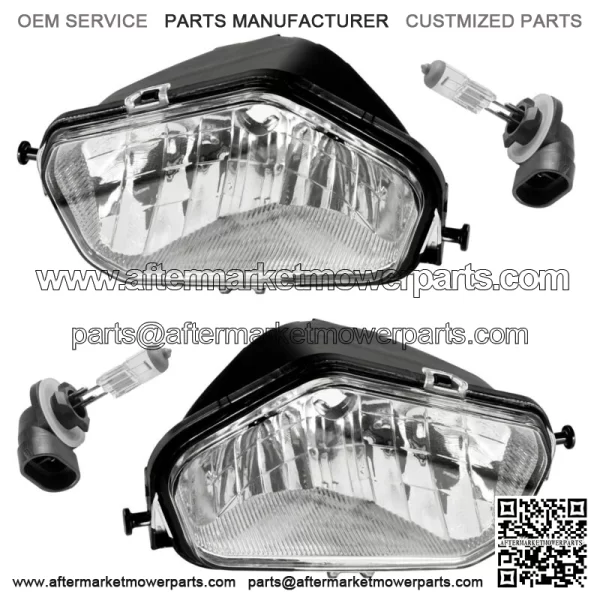 Front Left Right Headlight w/Bulb for Polaris Sportsman 850 XP 2009-2013 For: Polaris Sportsman 570