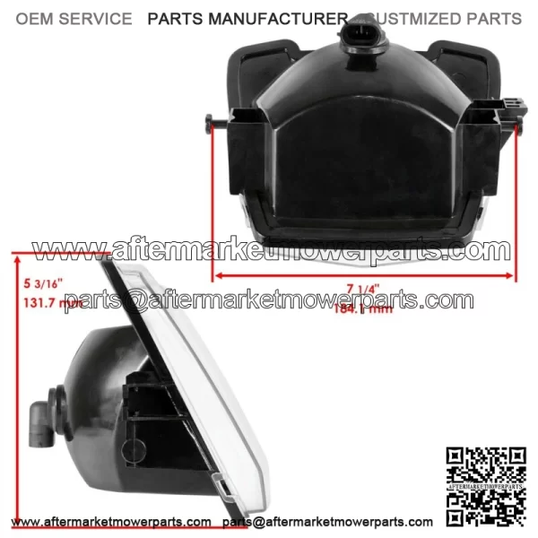 Complete Headlight for Polaris Sportsman 450 2006 2007 2016-2017 Upper Headlight For: Polaris Sportsman 570 - Image 2