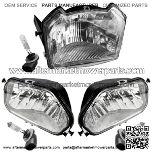 Headlight Complete Set For Polaris 2410614 2410615 2410616 Left Right Middle For: Polaris Sportsman 570