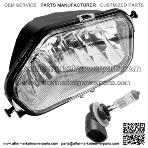 Front Right Headlight w/Bulb for Polaris Ranger 800 Crew 2010 / Mid-Size 2013-14 For: Polaris Sportsman 570