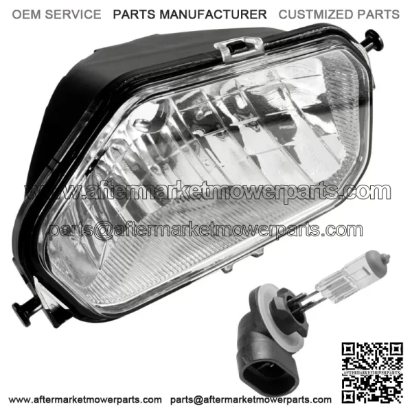 Front Right Headlight w/Bulb for Polaris Ranger 800 Crew 2010 / Mid-Size 2013-14 For: Polaris Sportsman 570