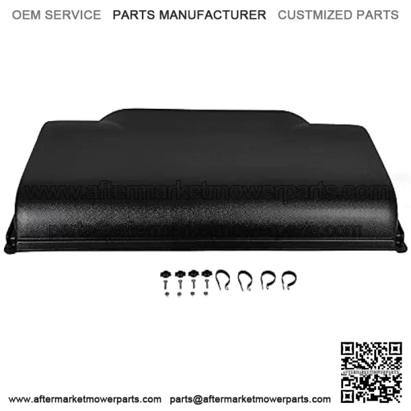 Hard Roof Top Compatible with 2005-2020 John Deere Gator TS/TX/TE Black Tractor Canopy windproof and rainproof - Image 2