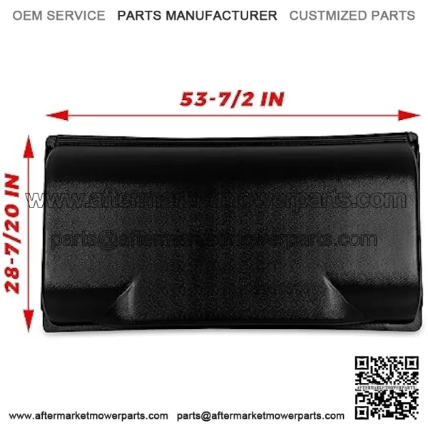 Hard Roof Top Compatible with 2005-2020 John Deere Gator TS/TX/TE Black Tractor Canopy windproof and rainproof - Image 3