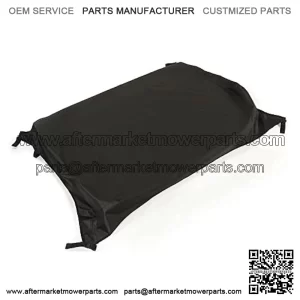 Black Soft Roof Compatible with John Deere HPX & XUV Gator with OPS (Rollbar) System roof panel Replacement for LP93127