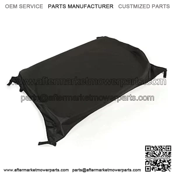 Black Soft Roof Compatible with John Deere HPX & XUV Gator with OPS (Rollbar) System roof panel Replacement for LP93127
