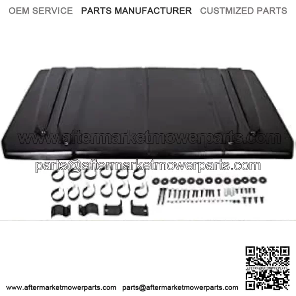 Hard Top Roof Black Plastic Compatible with JD Gator 625 825i / Yamaha Rhino/Kawasaki Mule 4010 Teryx/Bobcat 3400 / Holland Rustler/Full Size Polaris Ranger - Image 3