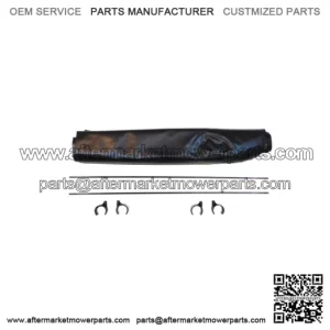 2005-2023 Kawasaki Mule 3010 4010 Trans 4X4 OEM Black Soft Top Roof KAFT4-007B