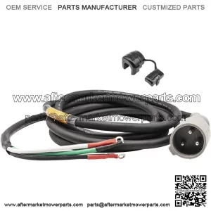 48V Charger Plug DC Cord Plug, Fits 1995-2013 Club Car DS Precedent Golf Carts