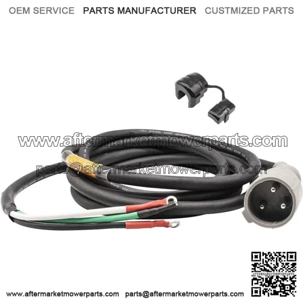 48V Charger Plug DC Cord Plug, Fits 1995-2013 Club Car DS Precedent Golf Carts