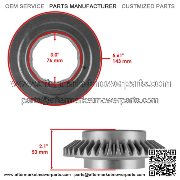 Front Differential Gear Pinion Kit for Polaris Sportsman 800 4x4 EFI 2010 - 2014 For: Polaris Sportsman 800 - Image 3