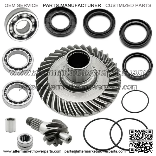 Rear Differential Ring Pinion Gear Bearing Seal Kit For Honda FourTrax TRX300FW