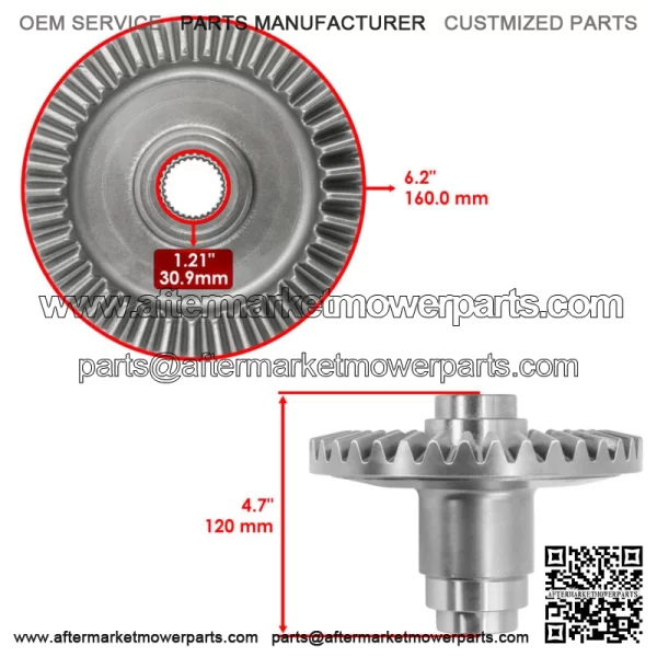 Rear Differential Gear Ring & Pinion For Polaris Sportsman XP 850 2009-2015 - Image 2