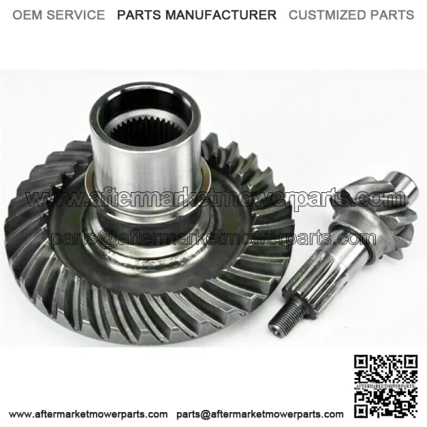 Front Coupler Rear Differential Ring Pinion Gear Set for Grizzly YFM 660 03-06 - Image 2