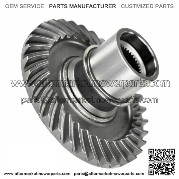 Front Coupler Rear Differential Ring Pinion Gear Set for Grizzly YFM 660 03-06 - Image 3