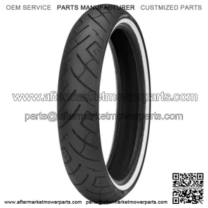 Shinko SR777 130/70 B18 69H Front Whitewall Tire Heavy Duty Harley (For: Harley-Davidson)