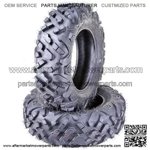 2 26x8-14 ATV front Tire Set for 13-15 John Deere Gator RSX 850I