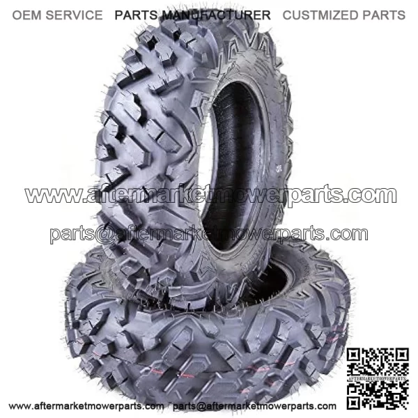 2 26x8-14 ATV front Tire Set for 13-15 John Deere Gator RSX 850I