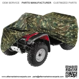 Quad Cover Compatible for Suzuki Eiger 400 4x4 Manual LT-F400F ATV 4 Wheeler All Terrain Vehicles 2004-2007. Strong All Weather Protection.