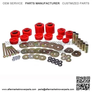 for 80-96 Ford F-150/250/350 Red Body Mount Set Includes