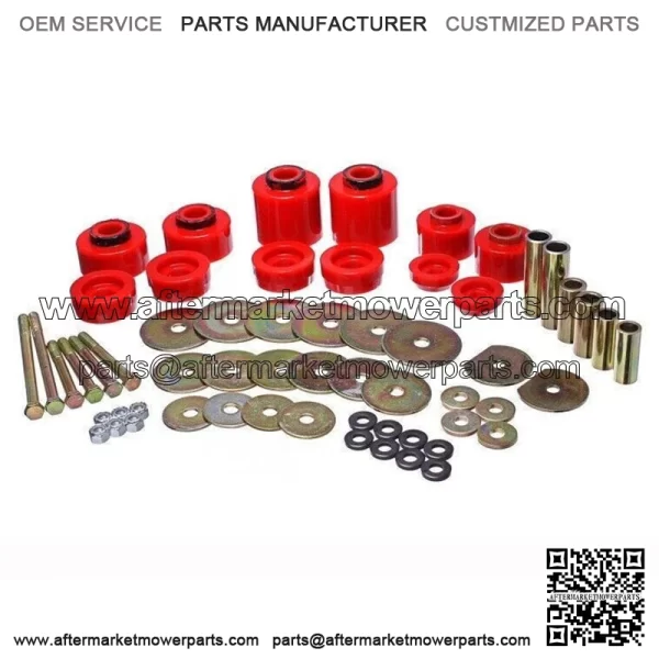 for 80-96 Ford F-150/250/350 Red Body Mount Set Includes - Image 2