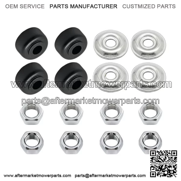 Golf Cart Shock Bushing Kit for Club Car DS/Precedent EZGO TXT/Marathon 1982+
