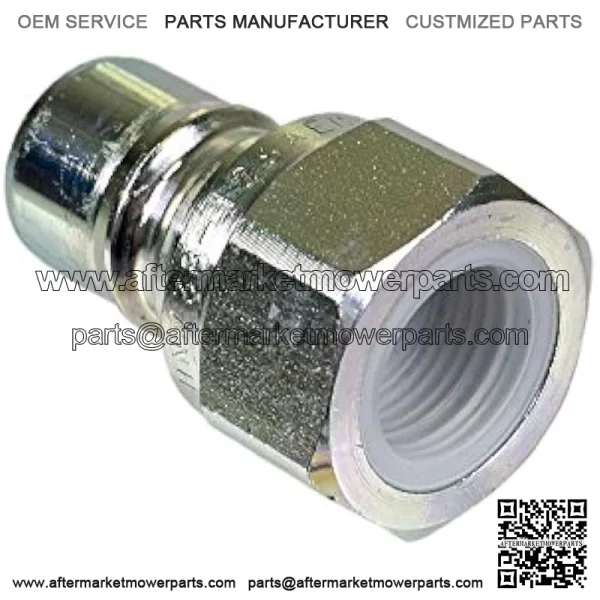 OEM Hydraulic Quick Coupler Plug John Deere 365 366 375 380 390 655 755 855 870 955 970 990 1070 3120 4110 4200 AM105467 - Image 2