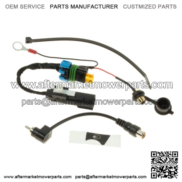 Heated Visor Plug Kit Electric Shields Replaces for Ski-Doo OEM # 860201283