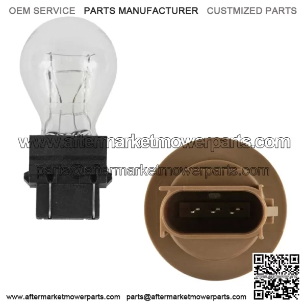 Taillight Socket w/ Bulb Fits Polaris Sportsman 570 4x4 2014 2015 2016 2017-2021 - Image 4