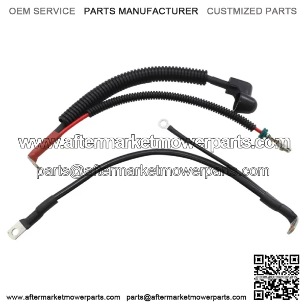 Battery Cable 1/4 5/16 Terminals Set 2017+ Harley Touring (For: Harley-Davidson)