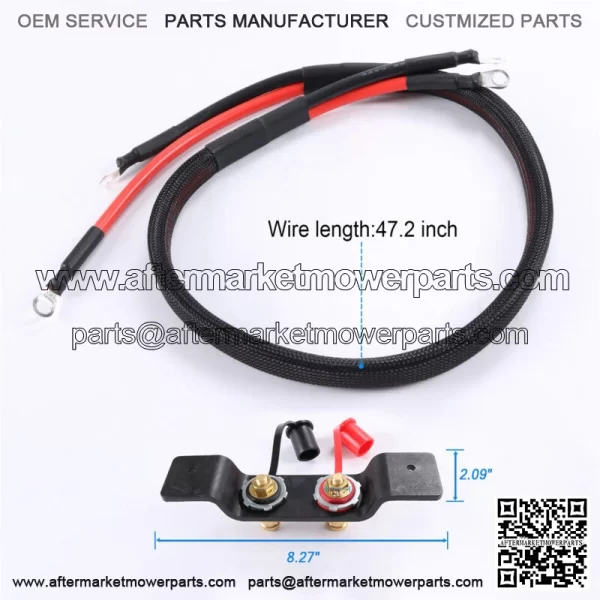 For Can-Am Maverick X3 Remote Battery Terminal Relocation Kit Battery Jump Post  For: More than one vehicle - Image 5