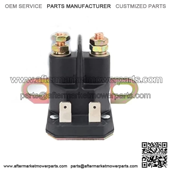 GY22476 AUC15346 Starter Solenoid 12V for John Deere Tractor Z225 Z235 Z245 Z255 Z335E Z335M Z345M Z345R D100 D105 D110 D120 D125 D130 D140 D150 D155 D160 D170 - Image 2