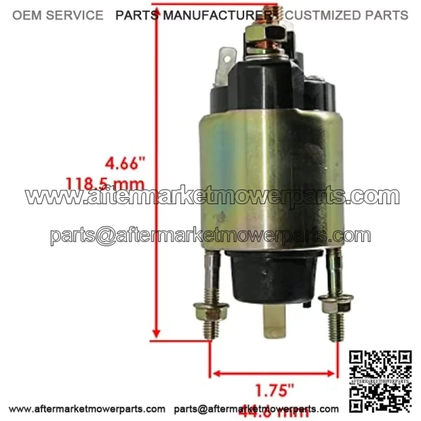 Starter Solenoid Compatible with John Deere 1200 1200A Bunker and Field Rake/Vehicle - Image 2