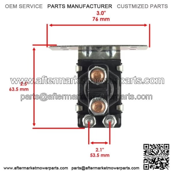 Starter Relay Solenoid for Arctic Cat ZR 800 2001-2003 / ZR 900 2003-2006 (For: Arctic Cat) - Image 3