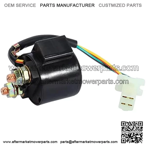 Starter Solenoid Relay Compatible with Yamaha Tri Moto Virago Wolverine Warrior TTR225 TTR250 YFM350 YFM350FX XV535 XJ550 XJ650 XJ750 XJ900 XS850 XS1100 XV500 XV750 XV920 XZ550 YTM200 YTM225 - Image 5