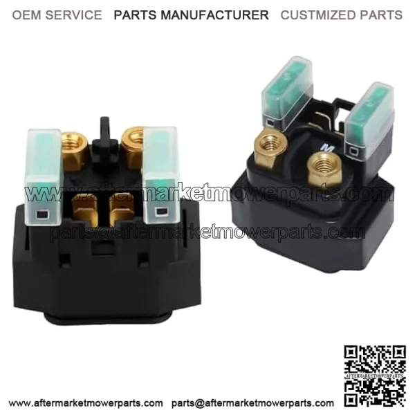 Starter Relay Solenoid Replacement for Yamaha 660 YXR660 Rhino 660 2004 2005 2006 TDM 900 2002-2010 TRX 850 TRX850 1996-1998 XJR 400 XJR400R 1993-1996 XVS1100 A Drag Star 2000-2006 - Image 5