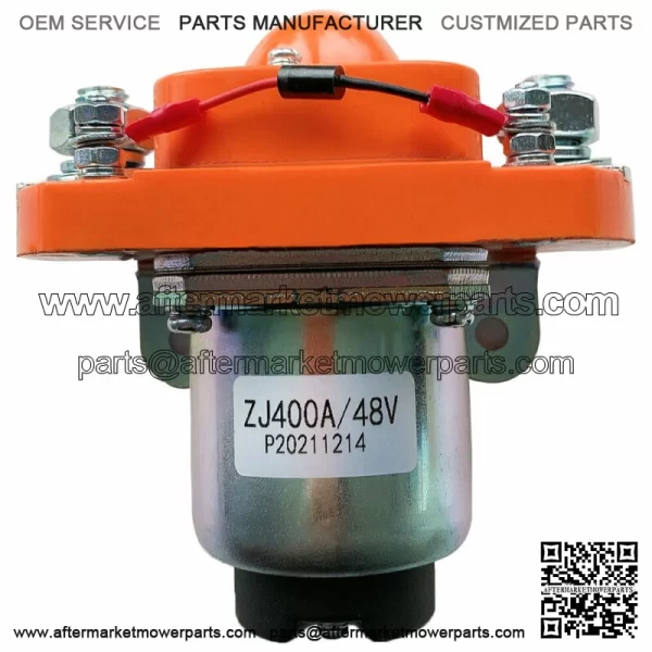 48 Volt 400A Main Contactor Solenoid For Heavy Duty Golf Cart Car MZJ-400A