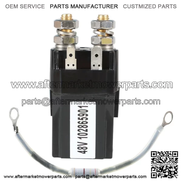 For Club Car Golf Cart 48 Volt Solenoid DS & Precedent 102865901 1028659-01