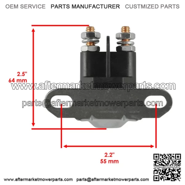Starter Relay Solenoid for Polaris Atv Sportsman 700 800 EFI 2005 2006 New For: Polaris Sportsman 800 - Image 2