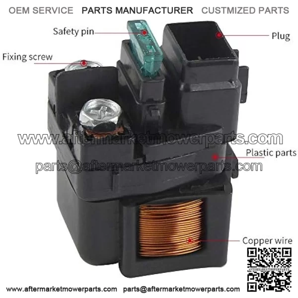Starter Solenoid Relay for Suzuki LT-A400 Eiger 400 2X4 AUTO 2002-2007 - Image 3