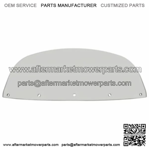 Memphis Shades 7" Solar Standard Replacement Windshield Harley Touring 86-95 FLH (For: Harley-Davidson)