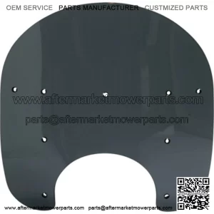 Memphis Shades 15" Replacement Dark Black Windshield Windscreen Harley Road King (For: Harley-Davidson)
