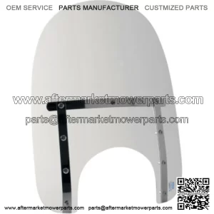 Memphis Shades 17" Slim Clear Windshield Screen Harley Softail Street Bob 18+ (For: Harley-Davidson)