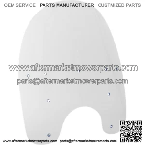 Memphis Shades 17 OE Replacement Clear Windshield Harley Dyna Wide Glide Softail (For: Harley-Davidson)